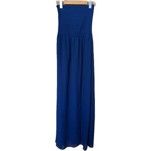 Dynamite Smocked Strapless Maxi Dress